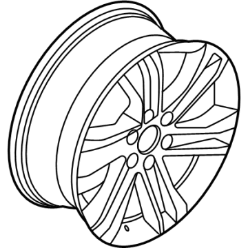 Ford ML3Z-1007-GA Wheel, Alloy