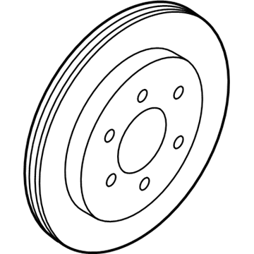 Ford Expedition Brake Disc - ML1Z-2C026-C