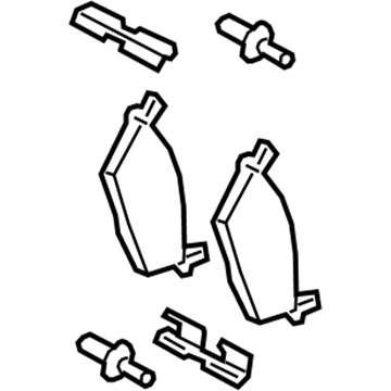 Lincoln KL3Z-2200-C Brake Pads