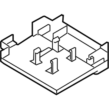 Ford 5C2Z-14A003-AB Relay & Fuse Plate Lower Cover