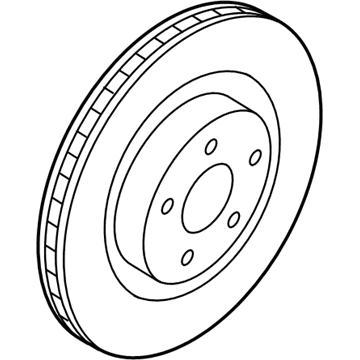 Lincoln Aviator Brake Disc - L1MZ-1125-A