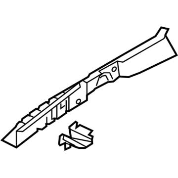 Lincoln 8G1Z-16B044-B Upper Reinforcement