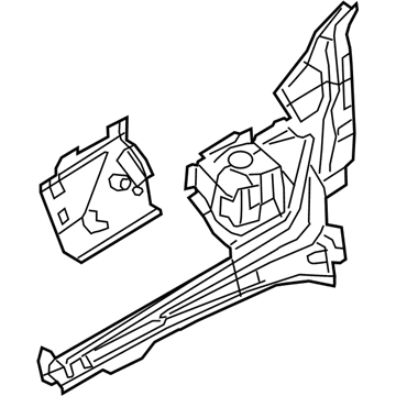 Lincoln DG1Z-16054-B Outer Rail