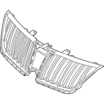 Lincoln MKS Grille - 8A5Z-8200-AA