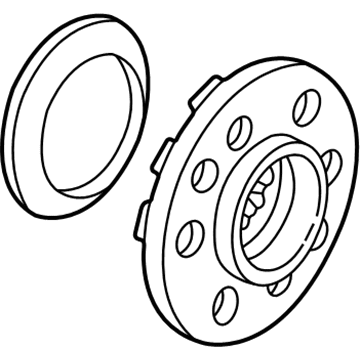 Ford 4L5Z-4866-AA Yoke - Driveshaft Coupling Flange