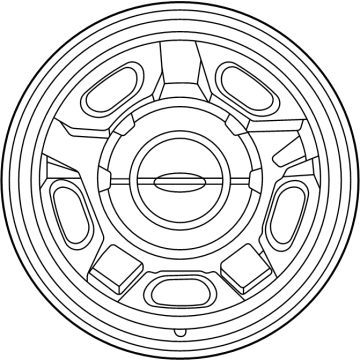 Ford BC3Z-1015-C Wheel, Steel