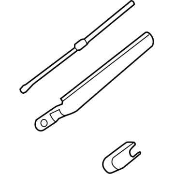 Ford GN1Z-17526-G Wiper Arm Assembly