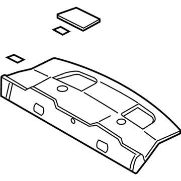 Ford 7R3Z-6346668-KA Package Tray