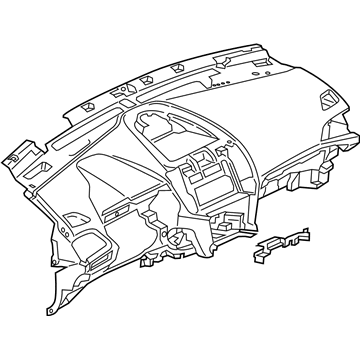 Ford GT4Z-5804320-EB Instrument Panel