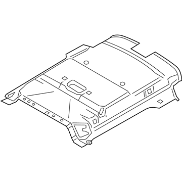 Ford DT1Z-1751942-AS Rear Headliner