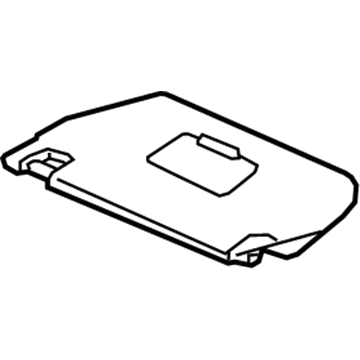 Ford DT1Z-6104104-HA Sunvisor