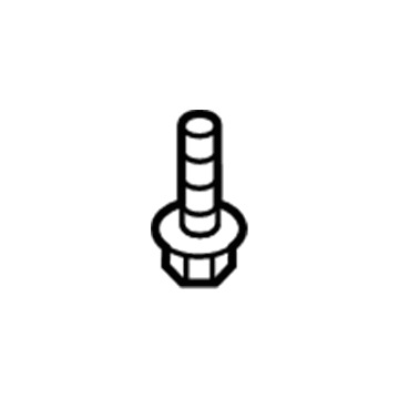 Ford -W502660-S303 Sunvisor Screw