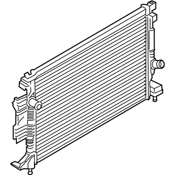 Lincoln EJ7Z-8005-C Radiator