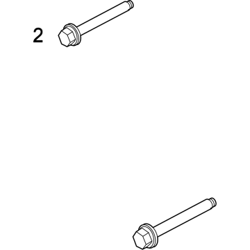 Ford -W721202-S439 Alternator Mount Bolt