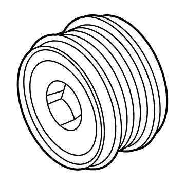 Ford PZ1Z-10344-A Pulley