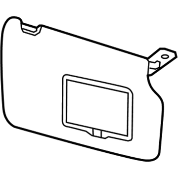 Ford Fiesta Sun Visor - BE8Z-5404104-AB