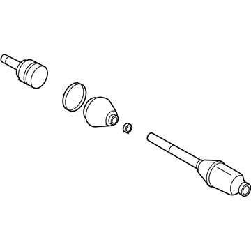 Ford 5L8Z-3A428-DB Axle Assembly