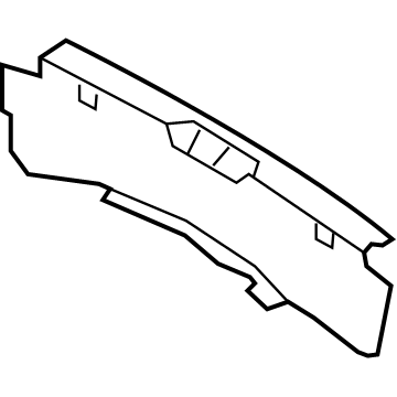 Lincoln AE9Z-7411318-AC Sill Trim