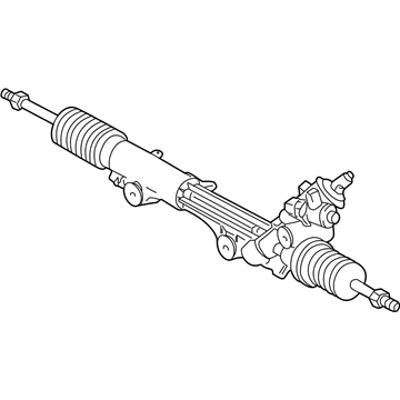 2002 Lincoln LS Rack And Pinion - XW4Z-3504-JBRM