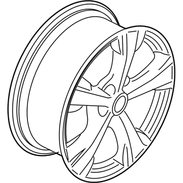 Ford GJ5Z-1007-B Wheel, Alloy