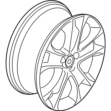 2014 Ford Escape Spare Wheel - CJ5Z-1007-J