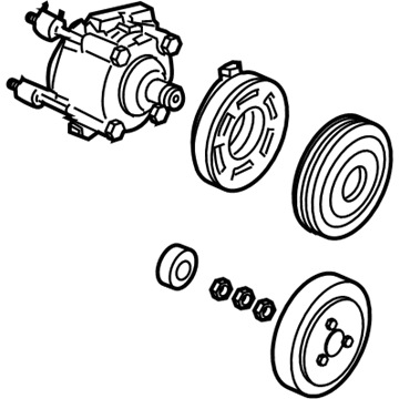 Lincoln 5W1Z-19V703-AA Compressor