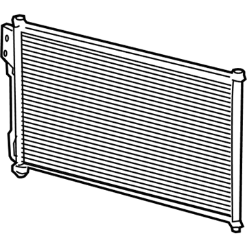 Ford EU2Z-19712-B Condenser Assembly