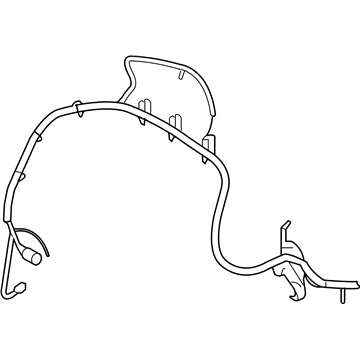 Ford 7T4Z-14300-AB Positive Cable