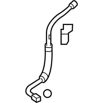 Ford CT4Z-19835-H Evaporator Tube