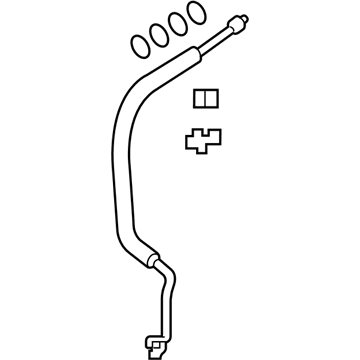 Ford CT4Z-19D742-B Pressure Hose