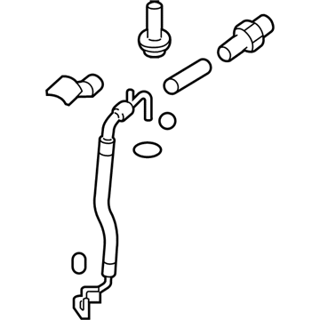 Ford Edge A/C Hose - CT4Z-19972-D