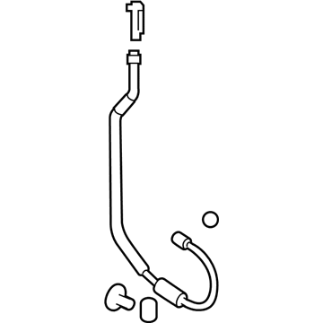 Ford CT4Z-19972-F A/C Hose