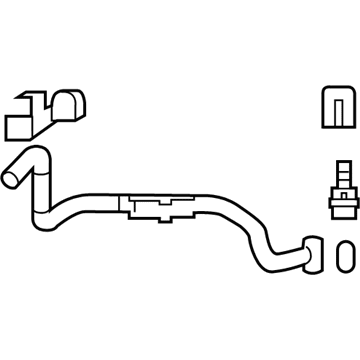 Ford CT4Z-19835-F Pressure Tube