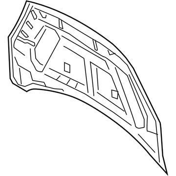 Ford Escape Hood - PJ6Z-16612-A