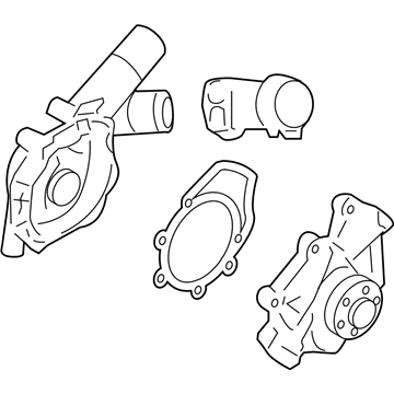 Ford EU2Z-8501-D Water Pump Assembly