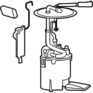 Mercury 9L8Z-9H307-C Fuel Pump Assembly