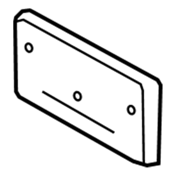 Ford 7L1Z-17A385-AA License Bracket