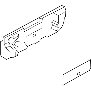 Ford BK2Z-17091-A Luggage Wrench Holder