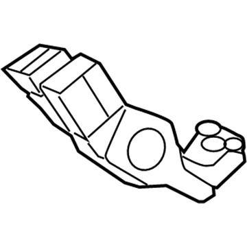 Ford AE5Z-5460044-AA Buckle End