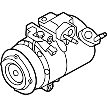 Ford EB5Z-19703-B Compressor Assembly