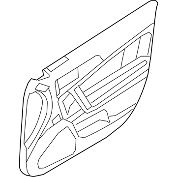 Lincoln 9H6Z-5423942-HA Door Trim Panel