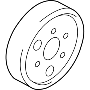 Ford HJ5Z-8509-A Pulley