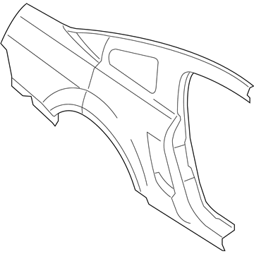 Ford 5R3Z-6327841-AA Quarter Panel