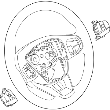 Ford LK4Z-3600-BB Steering Wheel