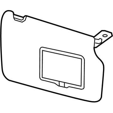 Ford Fiesta Sun Visor - BE8Z-5404104-CB