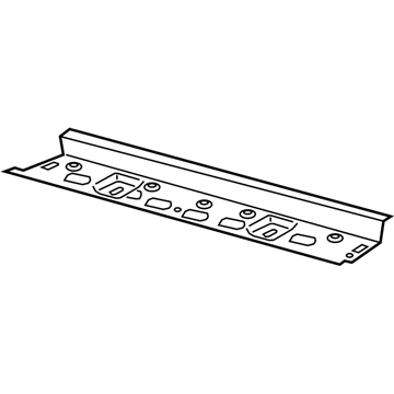 Lincoln EJ7Z-7803410-A Windshield Header