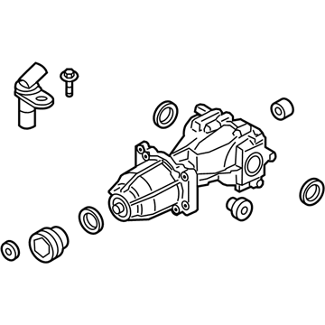 Ford K2GZ-4000-U Axle