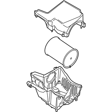 Ford CV6Z-9600-G Air Cleaner Assembly