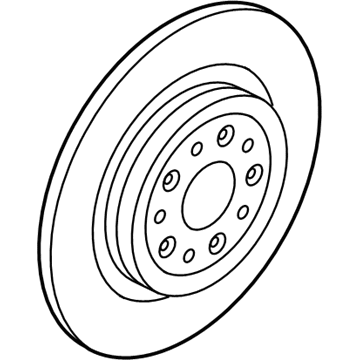 Ford EU2Z-2V026-B Rotor