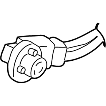 Ford 2U5Z-13411-AA Stop Lamp Bulb Socket